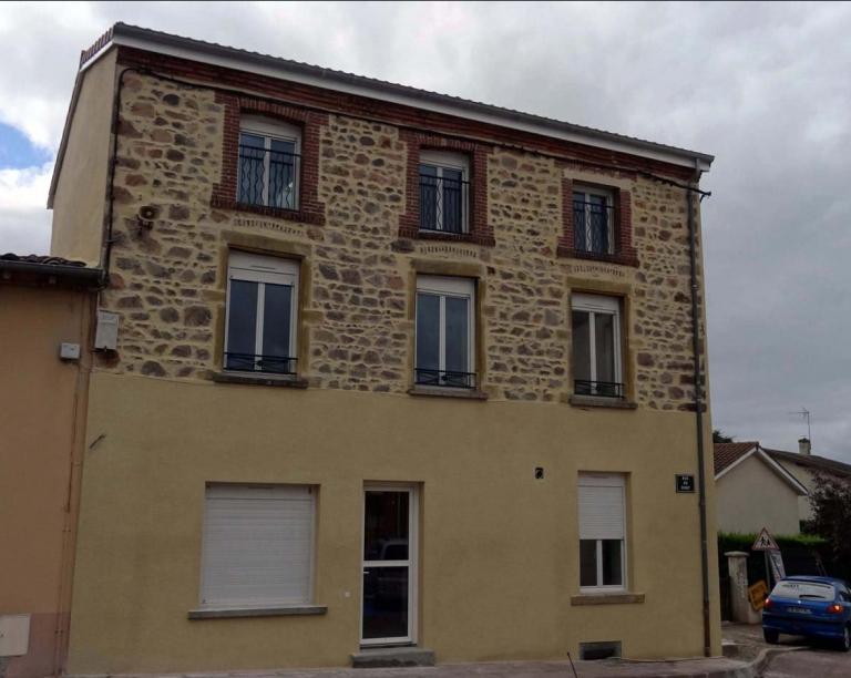 Réhabilitation petit immeuble Balbigny (Loire)